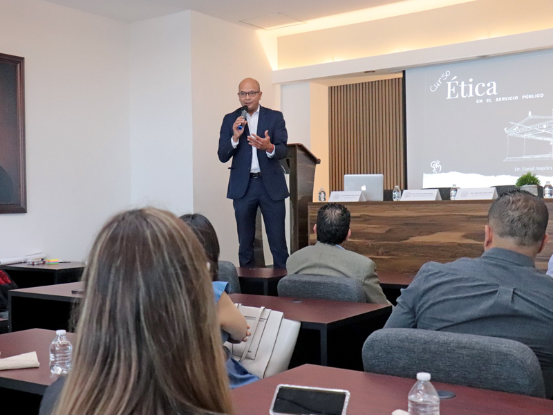 Ética en el servicio público, para combatir la corrupción: TAAM